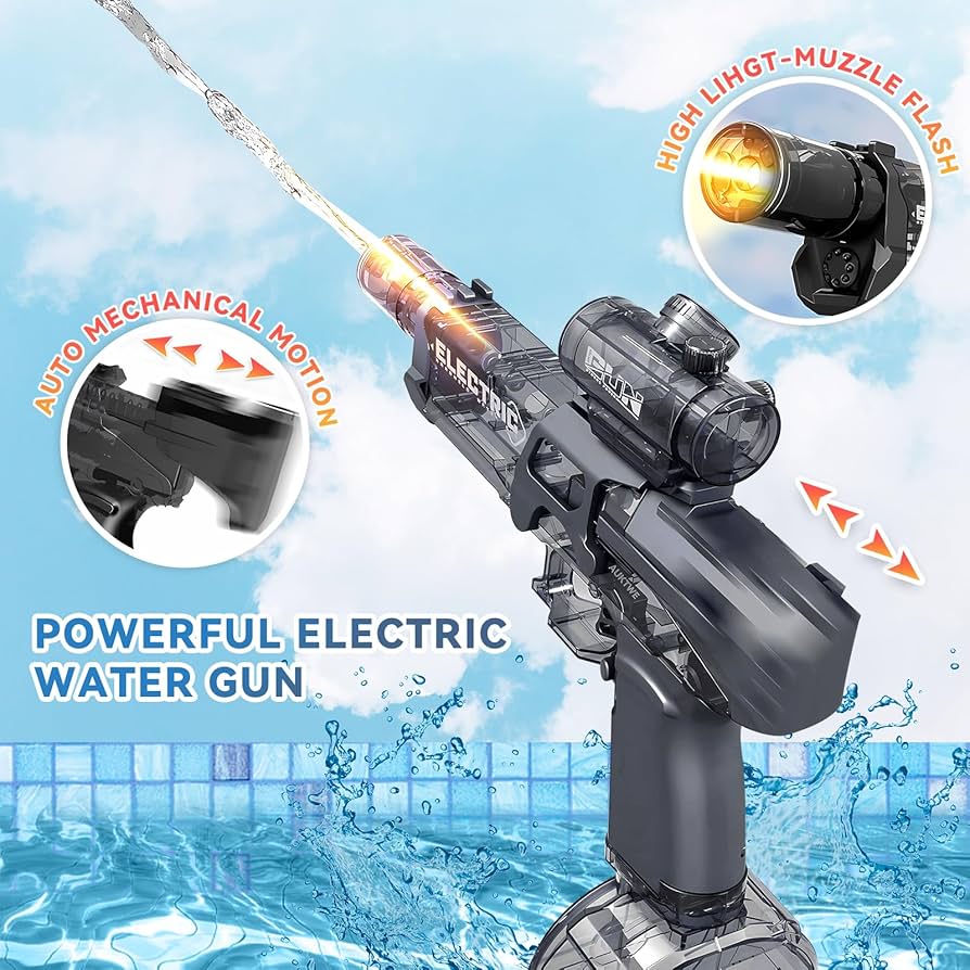 Muzzle Flash Water Pistol