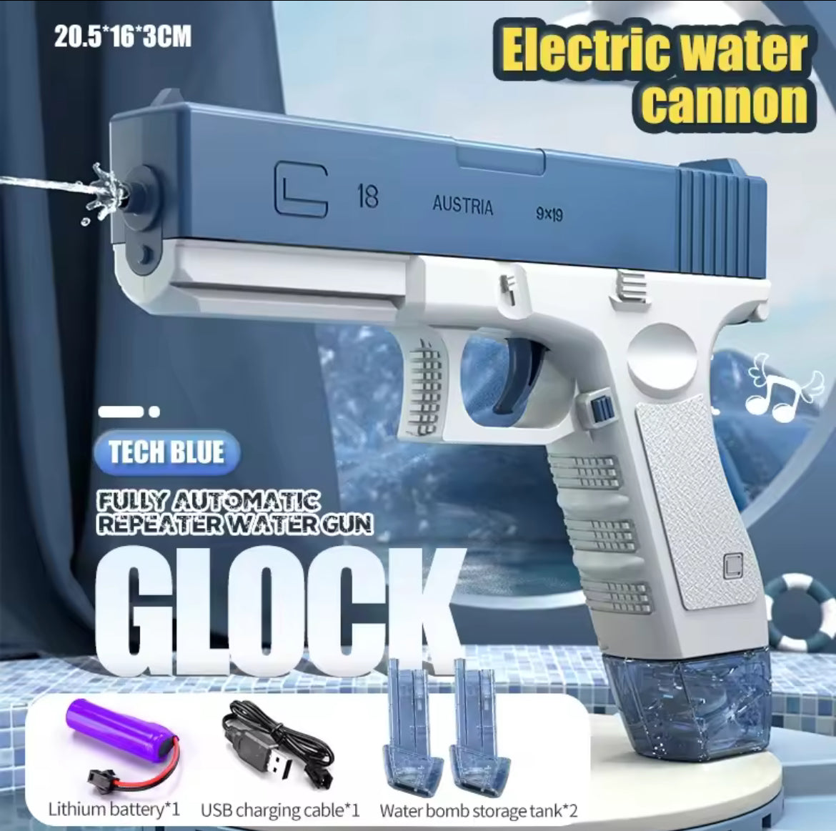Automatic Water Pistol
